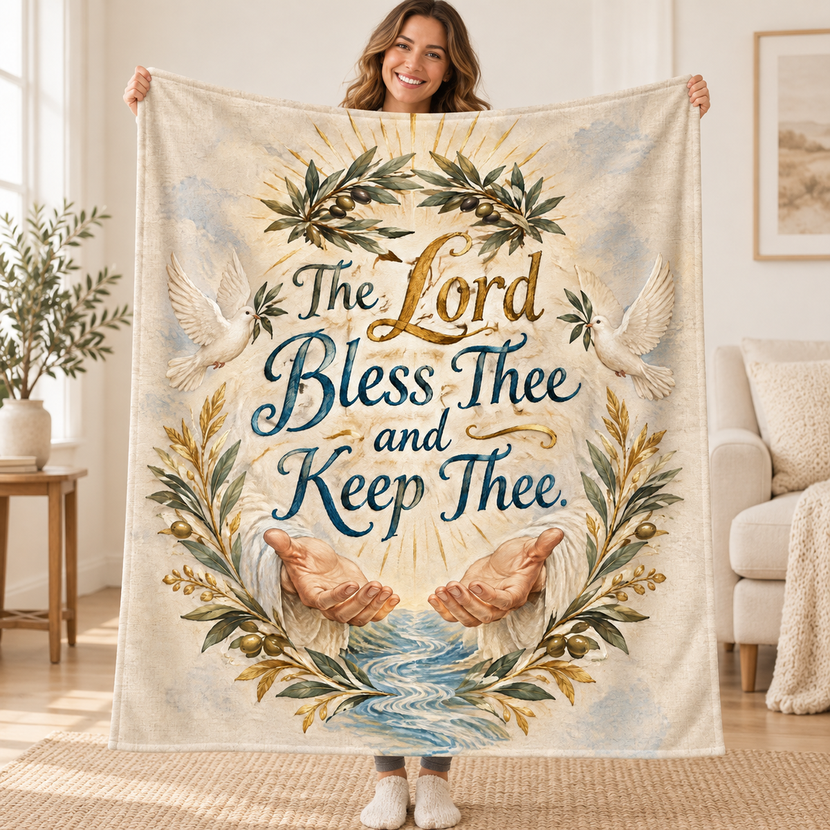 Blessings and Benedictions - Prayers, Psalms & Protection blankets