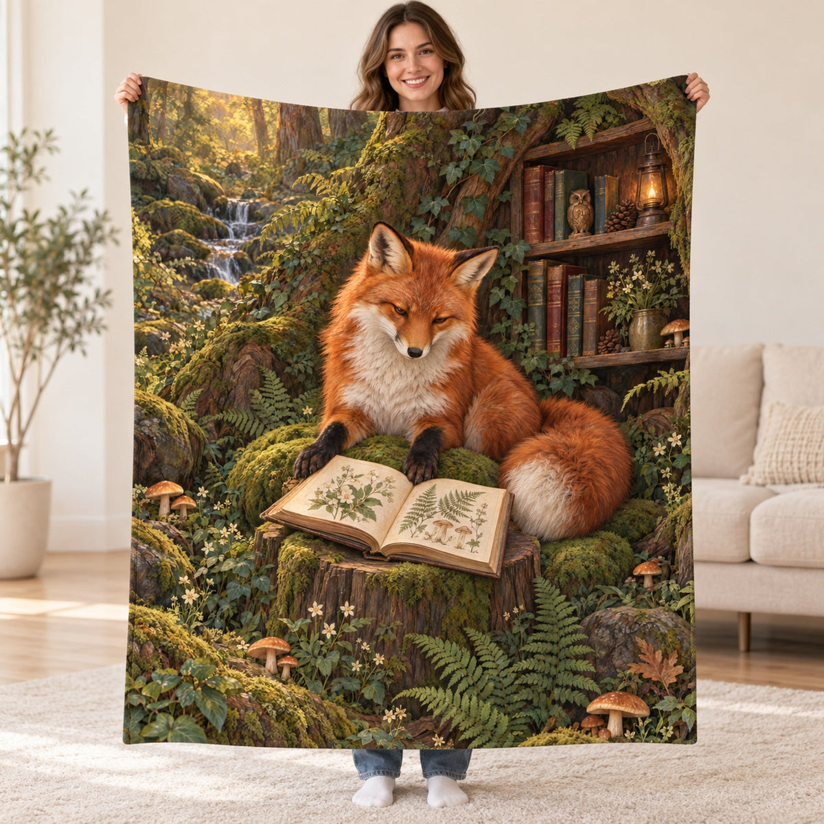 Storybook Wildlife Blankets - Centum Libri Prints