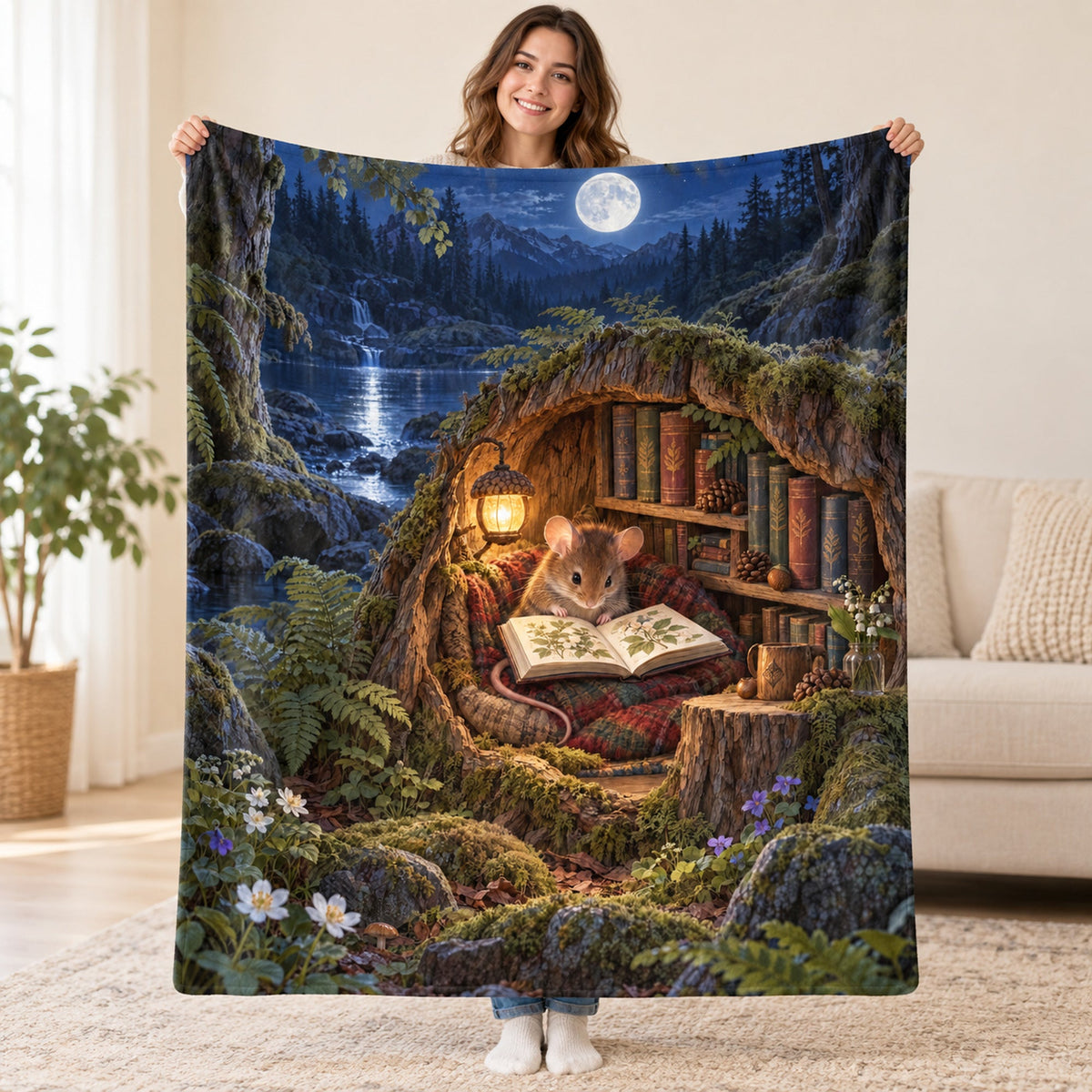 Mouse Blankets - Centum Libri Prints