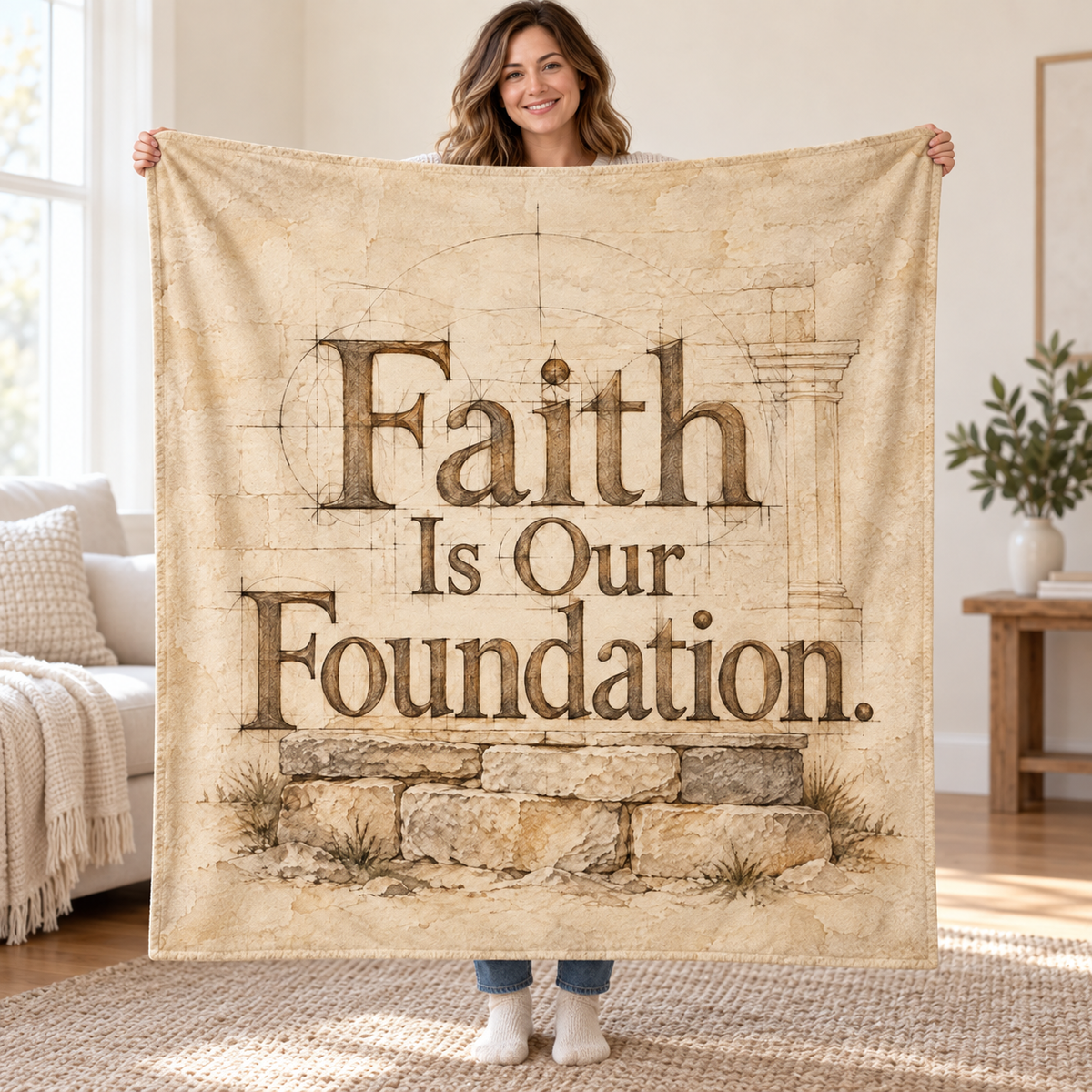 Household of Faith - Home & Family Blessings blankets