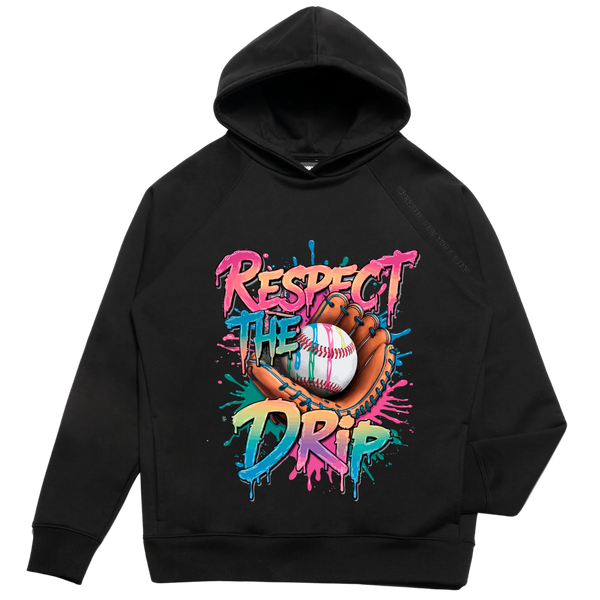 Respect the Drip Baseball Hoodie