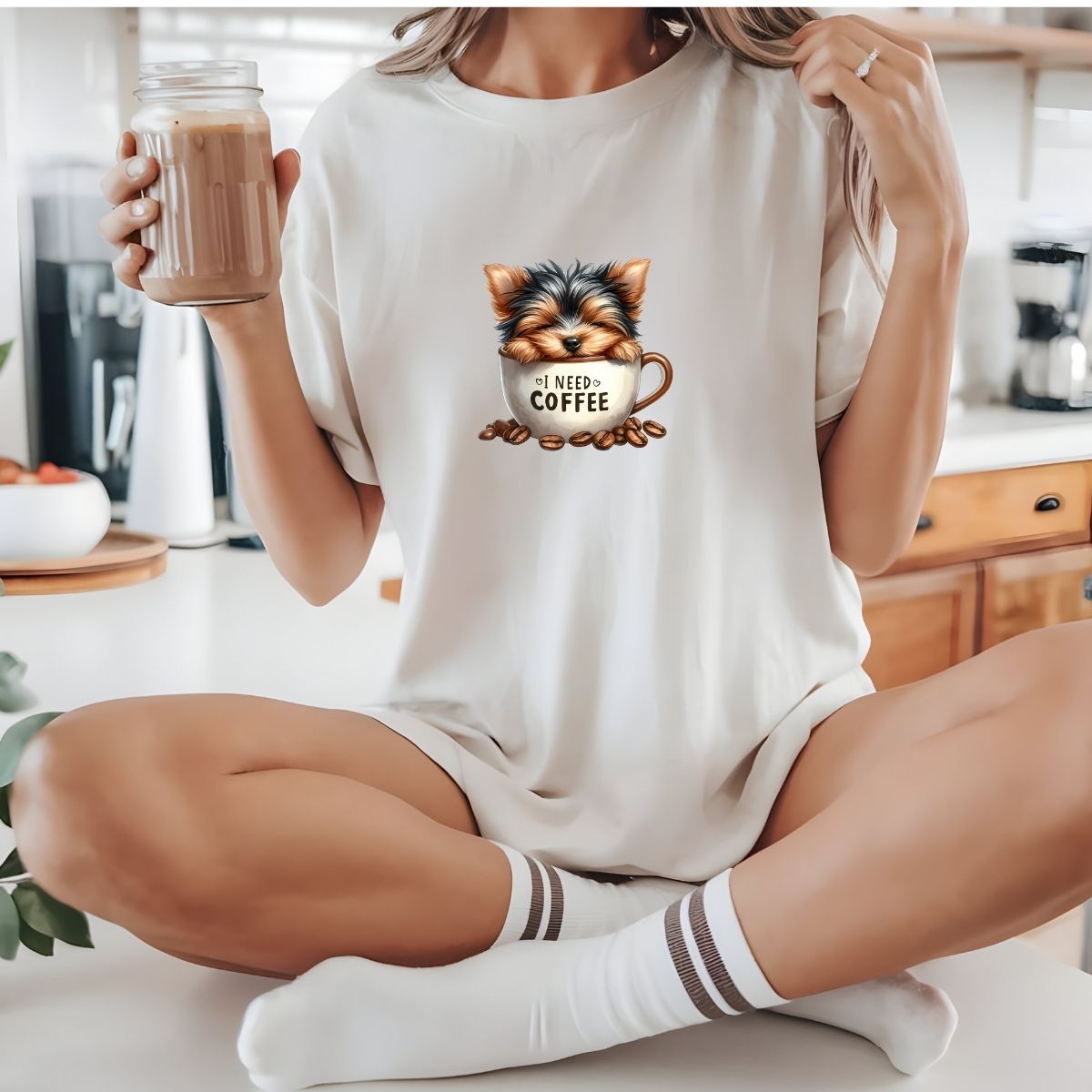 I Need Coffee Pup