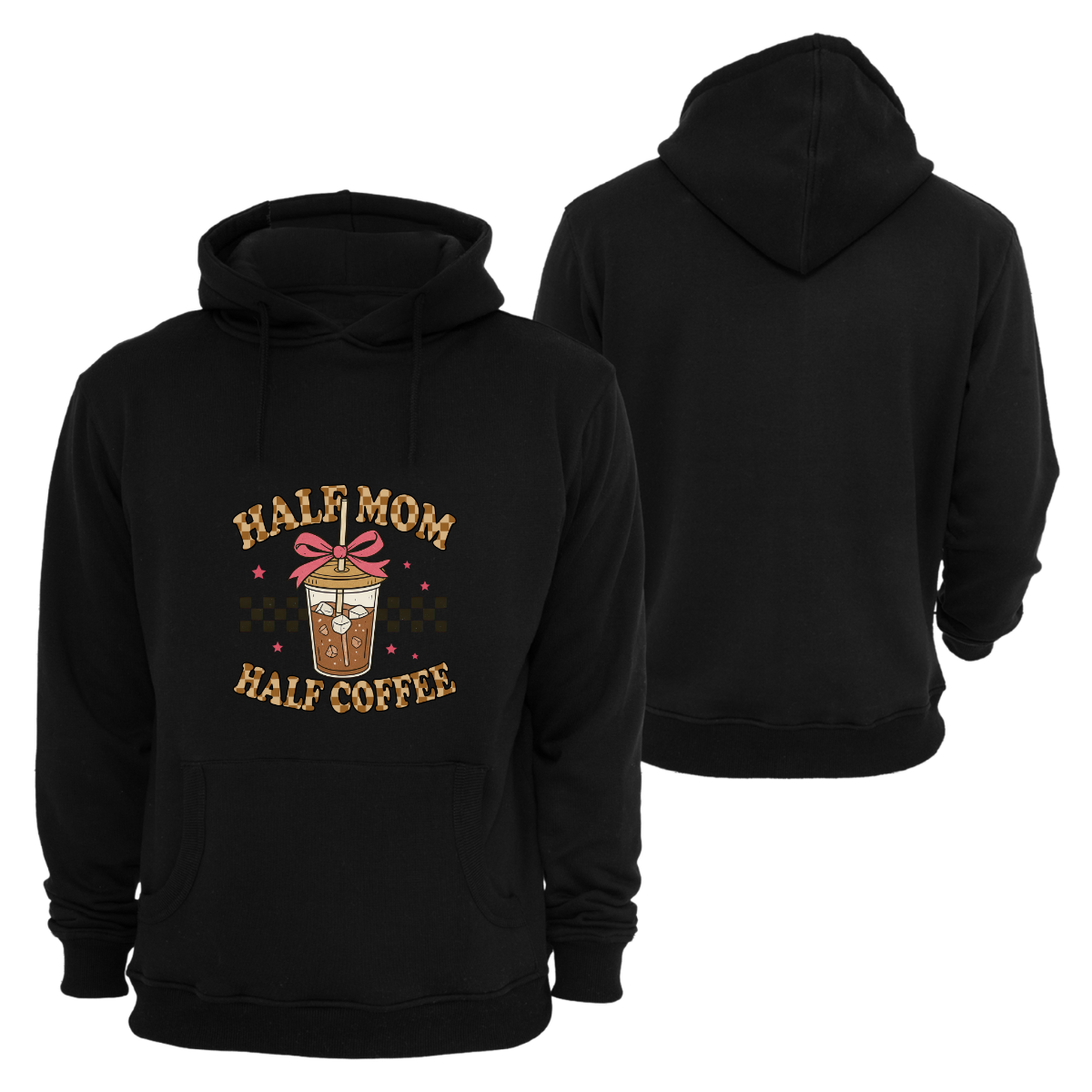 Half Mom Half Coffee Hoodie