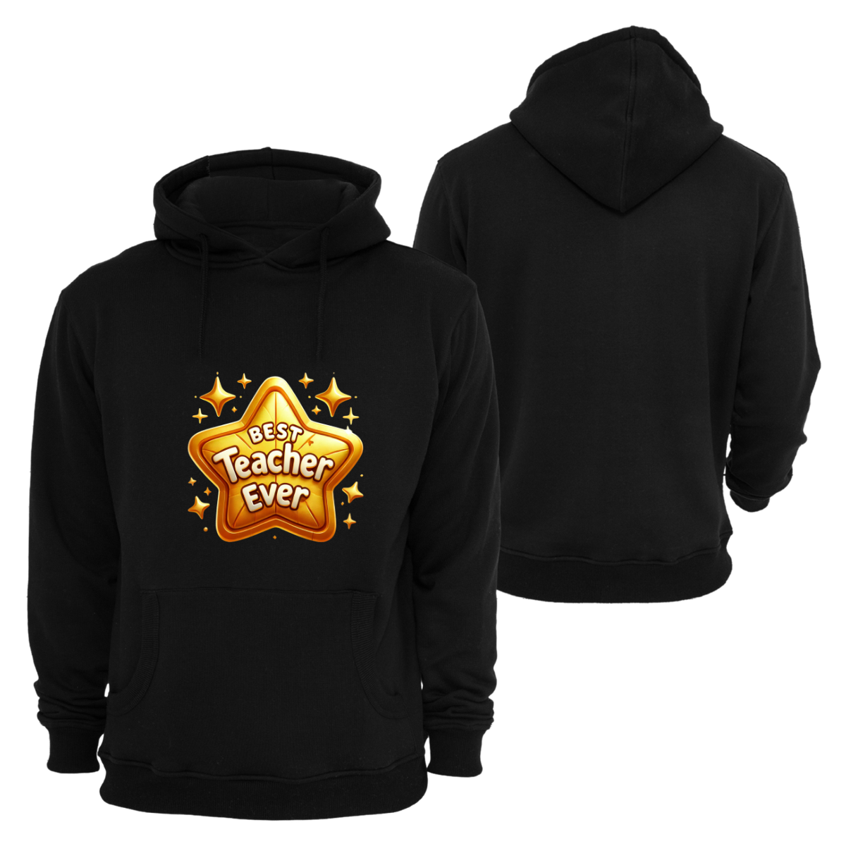 Best Teacher Ever Star Hoodie