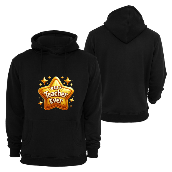 Best Teacher Ever Star Hoodie