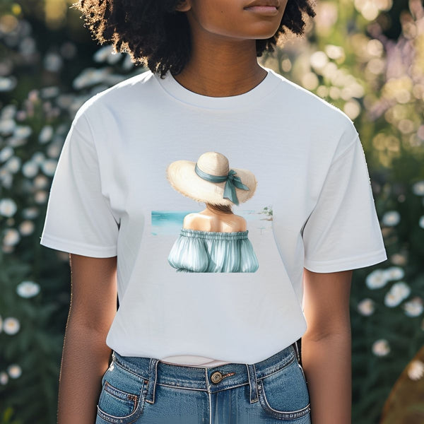 Girl on Summer Beach