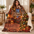 Dear Santa, define nice. blanket, wrapped around a reader