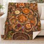 Stump Table Overhead blanket, on a sofa
