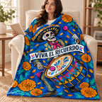 Celebration Drummer blanket, wrapped around a reader