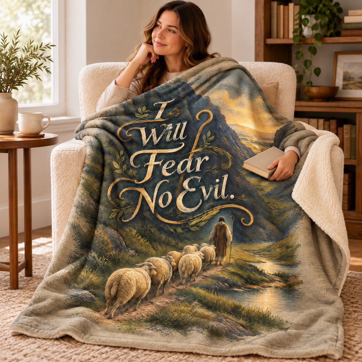 I Will Fear No Evil. blanket, wrapped around a reader