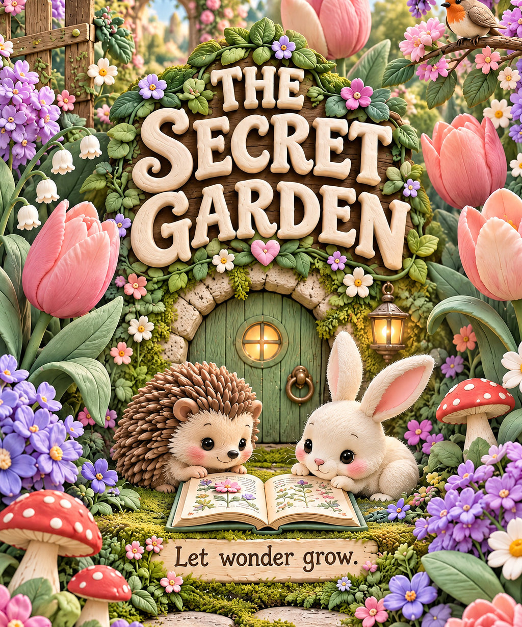 Little Secret Garden blanket, full design
