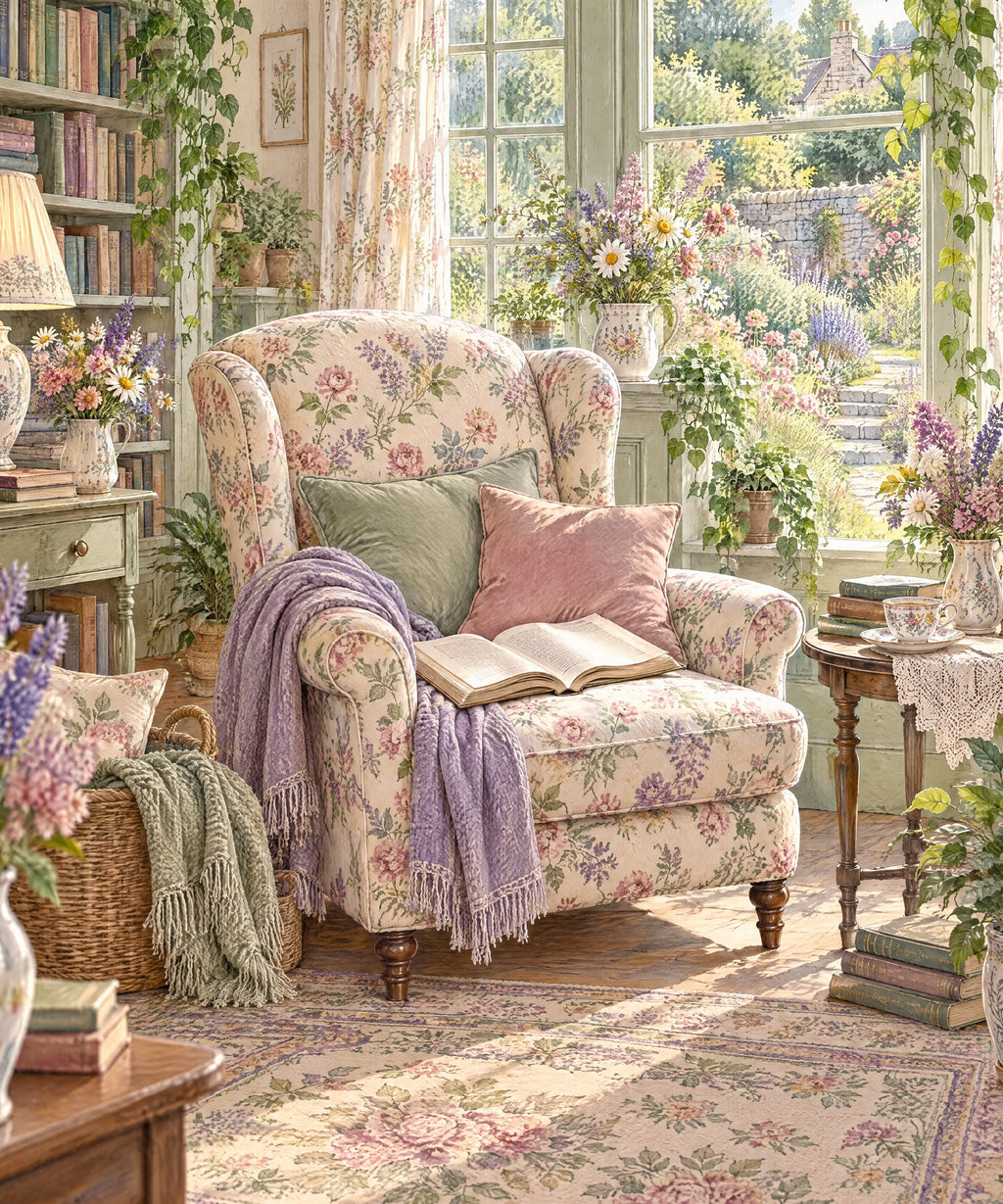 Cottage Nook blanket, full design
