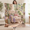 Cottage Nook blanket, held open