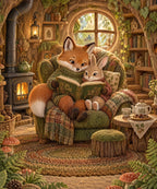 Woodland Stories blanket, full design