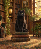 The Library Guardian blanket, full design
