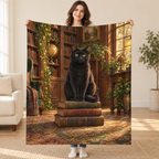 The Library Guardian blanket, held open