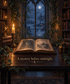 A Mystery Before Midnight blanket, full design