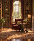 The Country-House Library blanket, full design