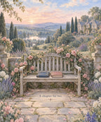 A Chapter for Two blanket, full design