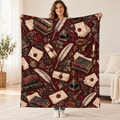 The Correspondent blanket, held open