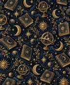 The Astral Library blanket, full design