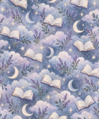 Lavender Moon Pages blanket, full design