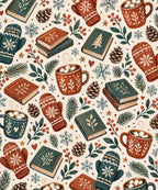 Cozy Cocoa Chapters blanket, full design
