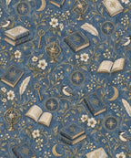 Blue Bindery Tiles blanket, full design