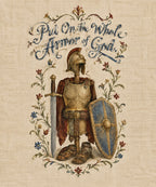 Put On the Whole Armor of God. blanket, full design