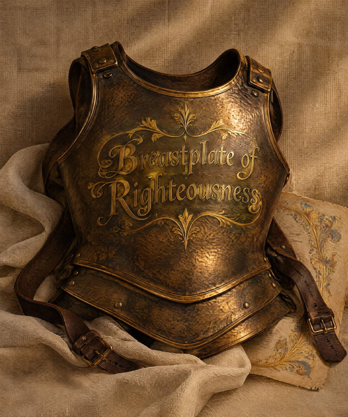 Breastplate of Righteousness. blanket, full design