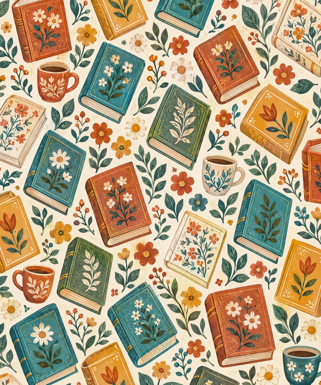 Patchwork Paperbacks blanket, full design