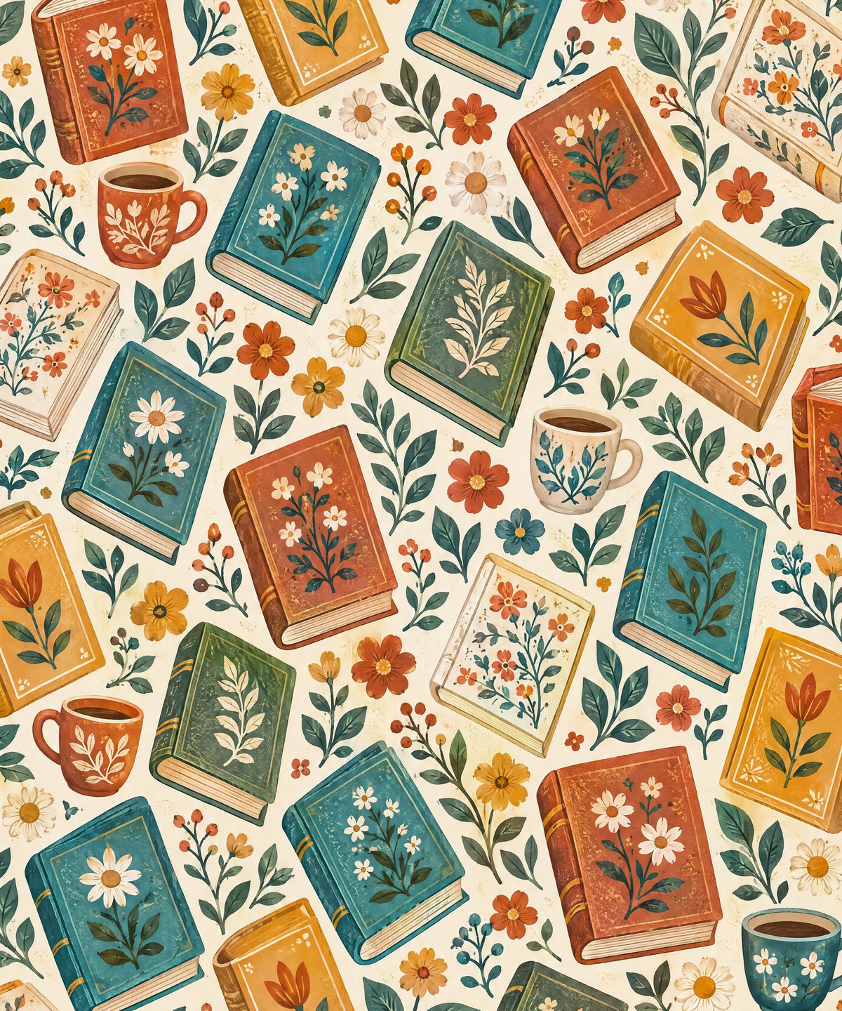 Patchwork Paperbacks blanket, full design