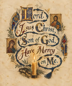 Lord Jesus Christ, Son of God, Have Mercy on Me. blanket, full design