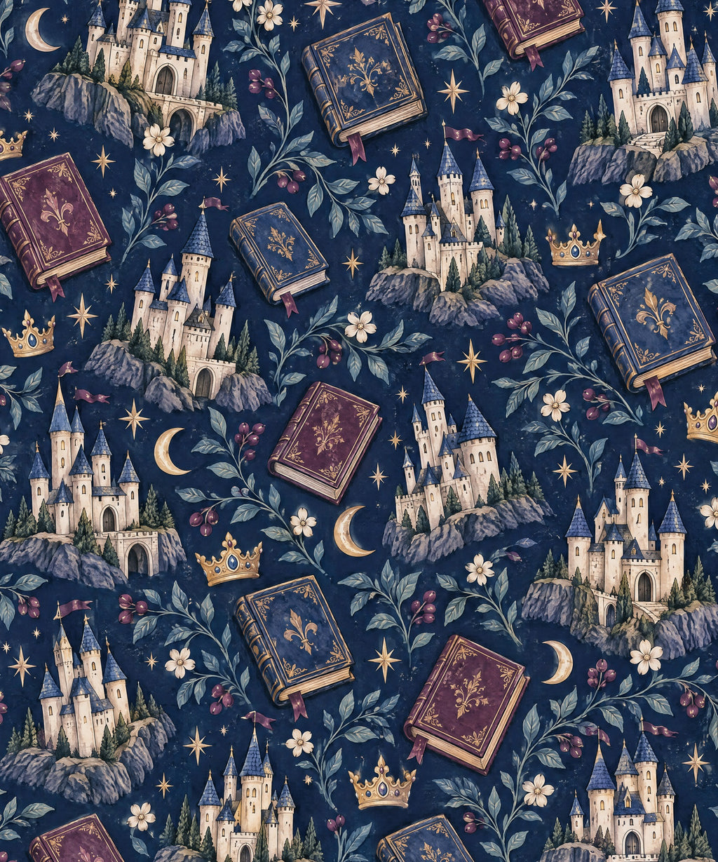 The Castle Story blanket, full design