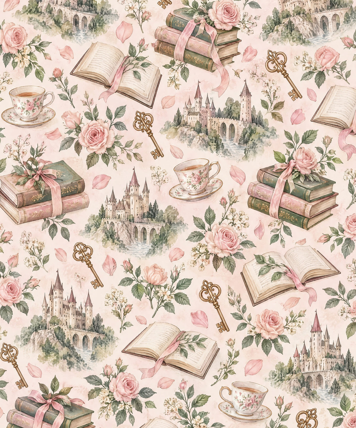 Rosewater Fairytales blanket, full design
