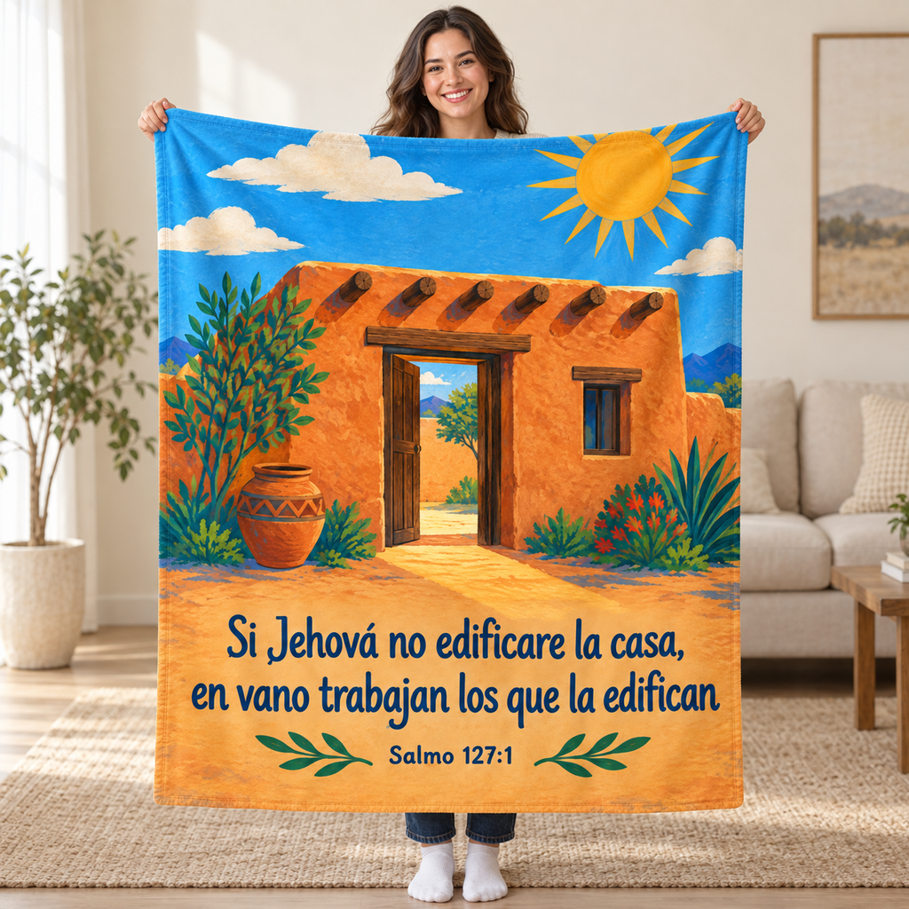 Si Jehová no edificare la casa,
en vano trabajan los que la edifican blanket, held open