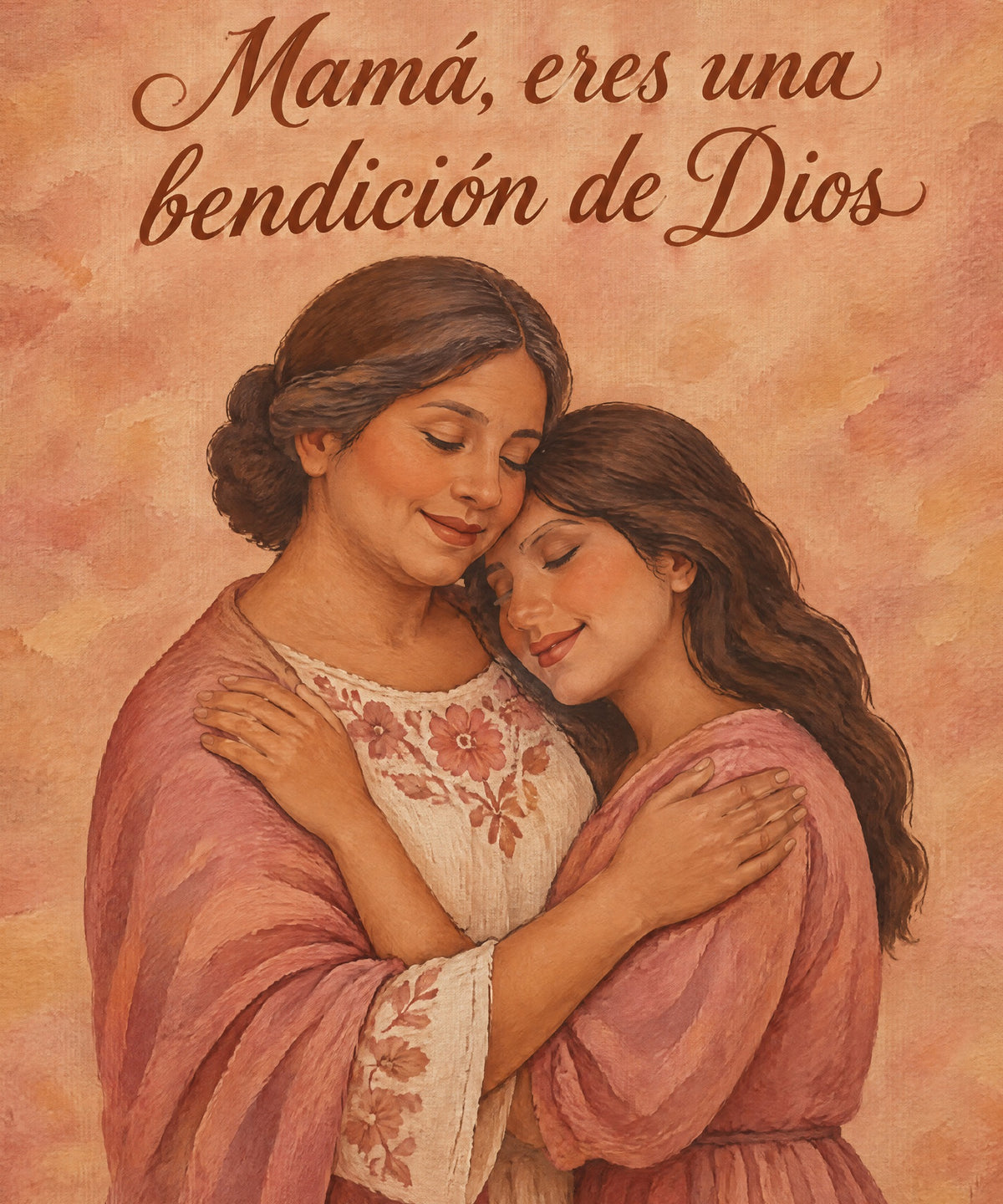 Mamá, eres una
bendición de Dios blanket, full design