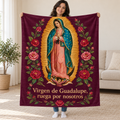 Virgen de Guadalupe,
ruega por nosotros blanket, held open