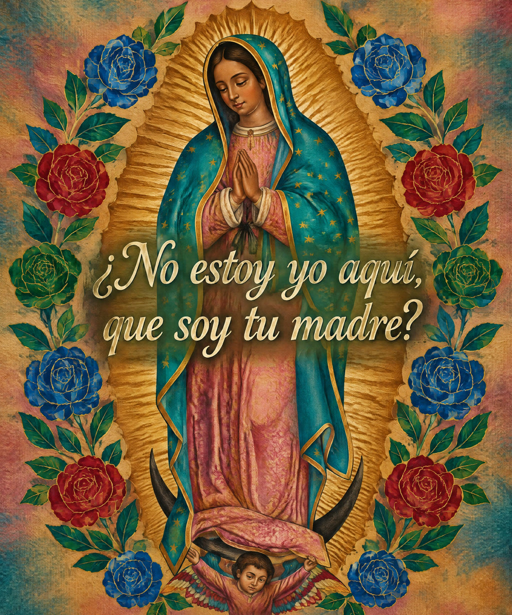 ¿No estoy yo aquí,
que soy tu madre? blanket, full design