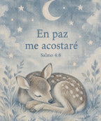 En paz
me acostaré blanket, full design