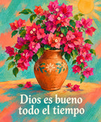 Dios es bueno
todo el tiempo blanket, full design