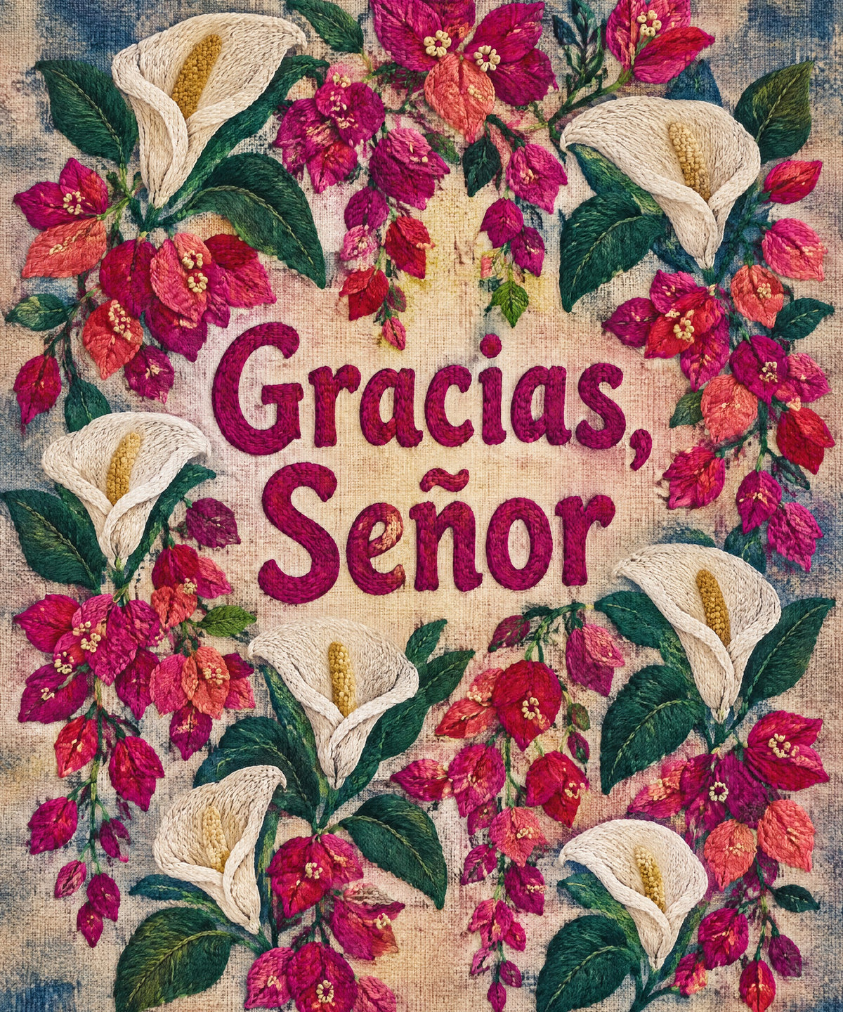 Gracias,
Señor blanket, full design