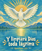 Y limpiará Dios
toda lágrima blanket, full design