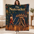 The Nutcracker blanket, held open