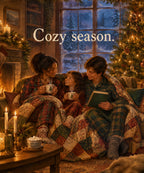 Cozy season. blanket, full design