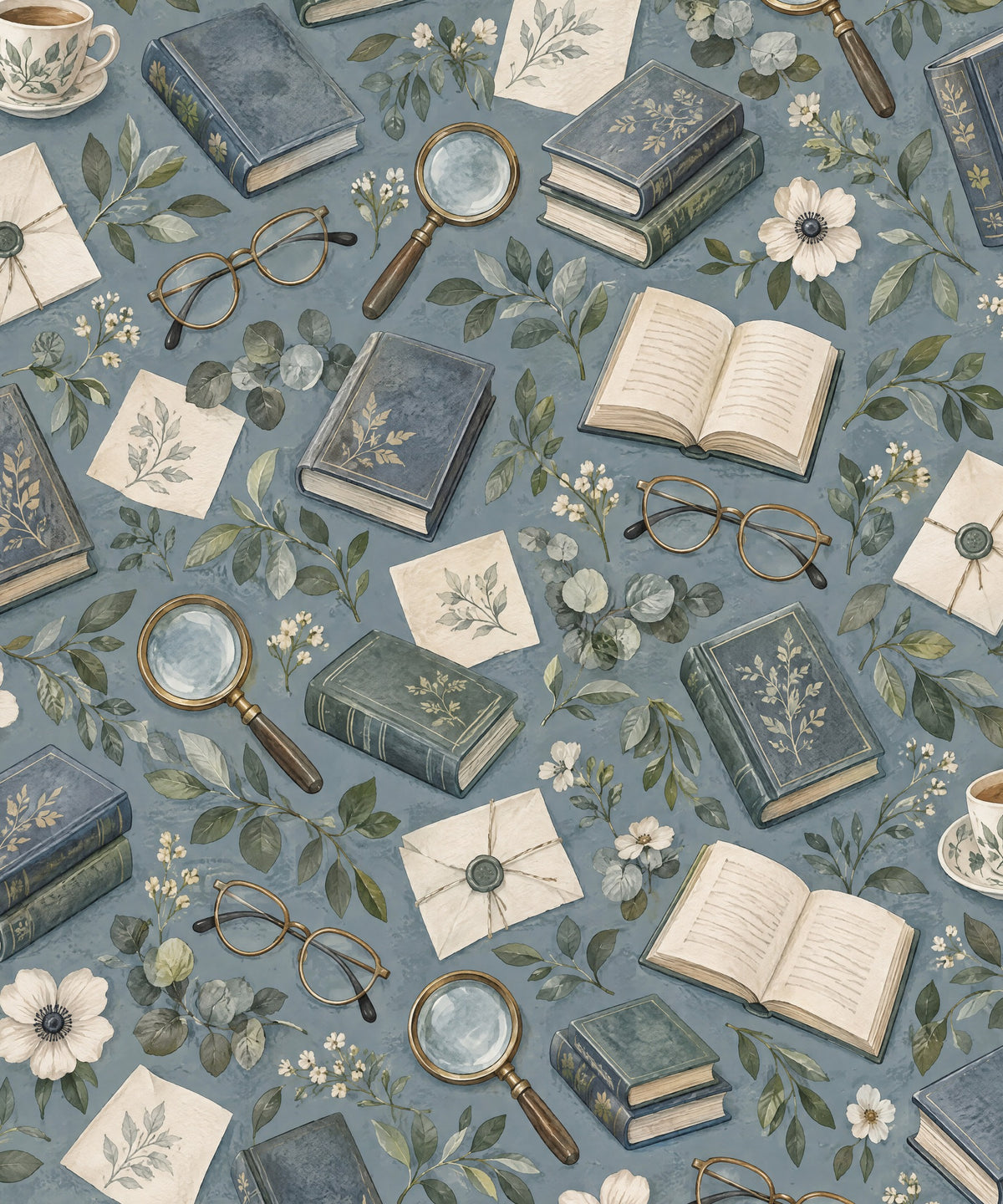 The Quiet Case blanket, full design