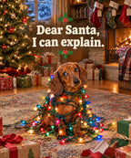 Dear Santa, I can explain. blanket, full design
