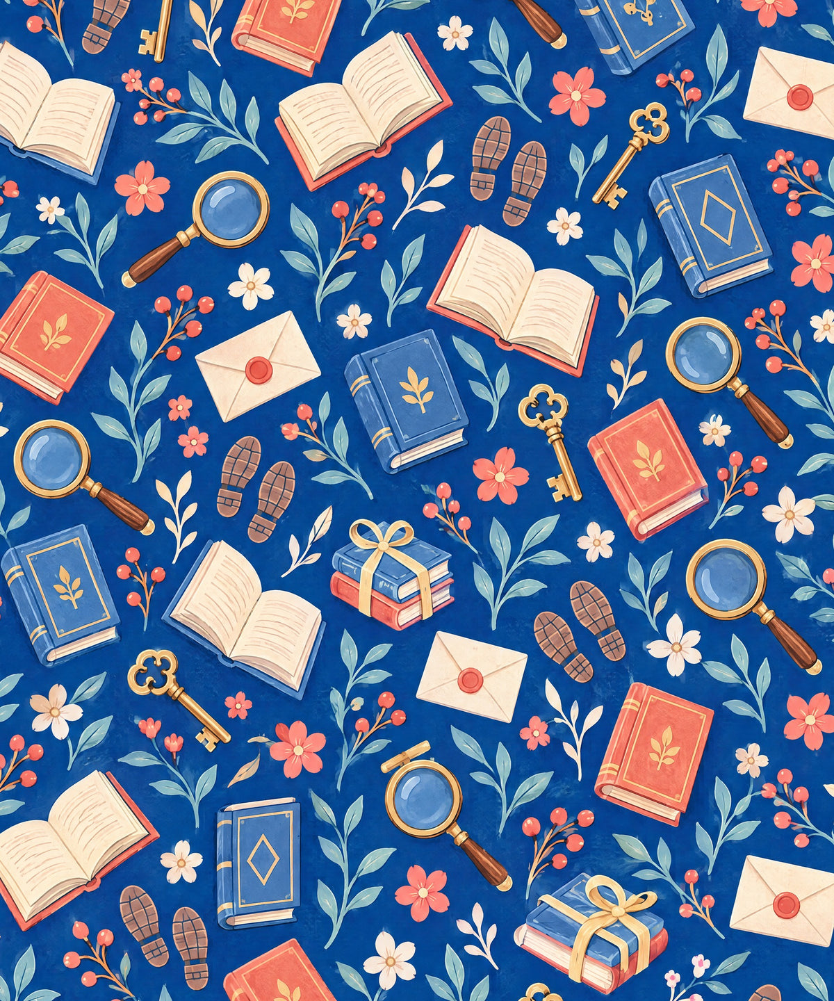 Little Clue Club blanket, full design
