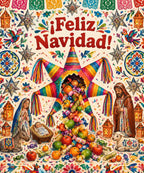 ¡Feliz Navidad! blanket, full design