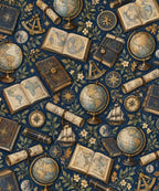 Atlas and Compass blanket, full design